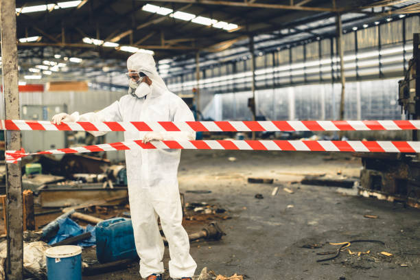 Professional Biohazard technician working in Cockeysville, MD